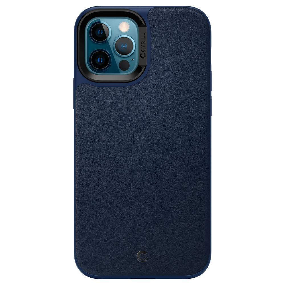 Etui Spigen Ciel Leather Brick do Apple iPhone 12/ 12 Pro 6.1 Navy uniwersalny eMAG.bg
