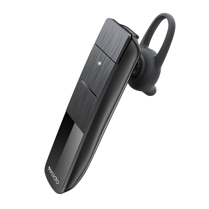 Casti fara fir, D&K, Bluetooth 5.2, Voce HD, Wireless, Pentru Android/iPhone, Alb