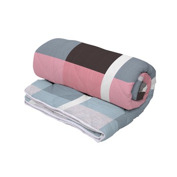 Pilota Alcam, Bluepink, microfibra matlasata, 200x220 cm, 250 gr/mp Pilota Alcam, Bluepink, microfibra matlasata, 200x220 cm, 250 gr/mp