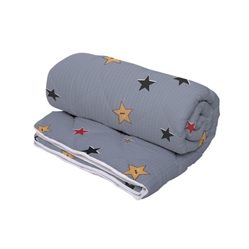 Pilota Alcam, Night, microfibra matlasata, 180x200 cm, 250 gr/mp Pilota Alcam, Night, microfibra matlasata, 180x200 cm, 250 gr/mp