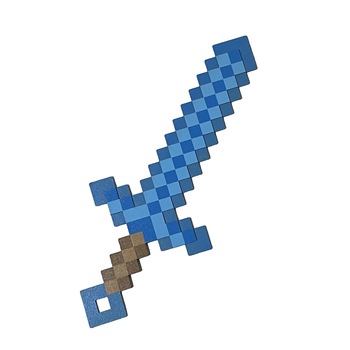 Sabie Minecraft Diamond, Albastru, Diamond Sword, 45 cm Sabie Minecraft Diamond, Albastru, Diamond Sword, 45 cm