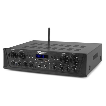 Amplificator audio cu 4 canale, 4x50W RMS, Power Dynamics PV240BT Amplificator audio cu 4 canale, 4x50W RMS, Power Dynamics PV240BT