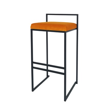 Scaun insula bucatarie Still mad, mustar,modern, metal/catifea, 35 x 35 x 64 Scaun insula bucatarie Still mad, mustar,modern, metal/catifea, 35 x 35 x 64