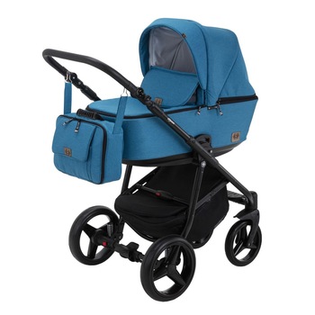 Carucior copii 3 in 1 Reggio Adamex Blue Y102 Carucior copii 3 in 1 Reggio Adamex Blue Y102