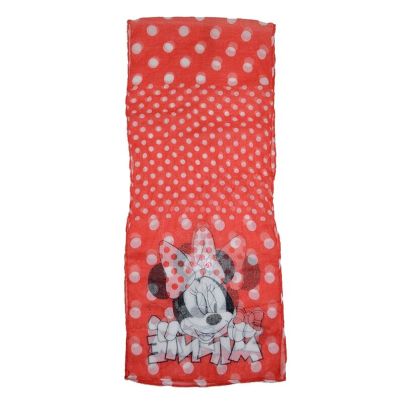 Esarfa pentru fete Minnie Mouse Sun City OE4044-RO, Rosu, Universal