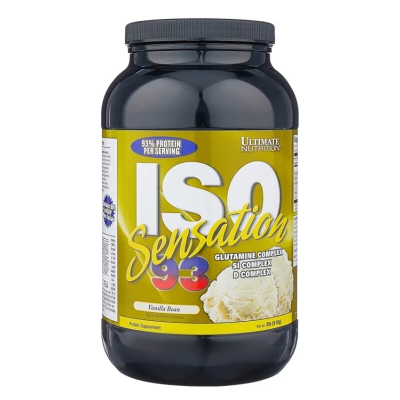 Протеин Ultimate Nutrition Iso Sensation 93, Вкус Ванилия, 910г - eMAG.bg