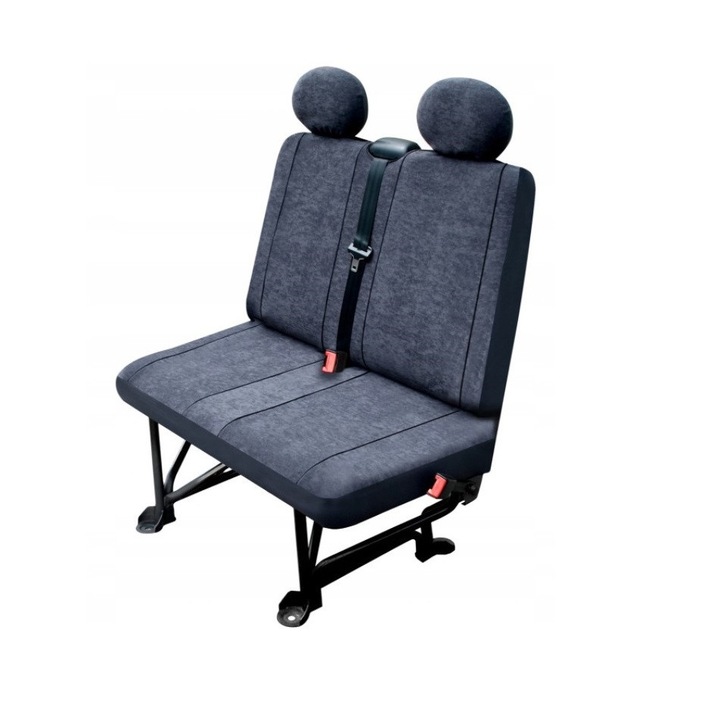 Комплект калъфки за седалки METRU PATRAT Square Meter, За микробуси за пътнически седалки, Текстил, Алкантара, M размер, 2 бр.
