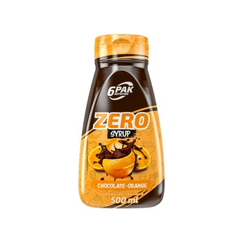 Sirop 6PAK Nutrition ZERO fara grasimi si fara zahar 500ml Ciocolata-Portocale Sirop 6PAK Nutrition ZERO fara grasimi si fara zahar 500ml Ciocolata-Portocale