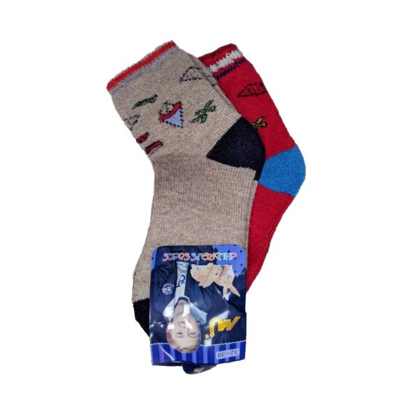 Sosete Lana Multicolor, Multicolor, 32-38 EU