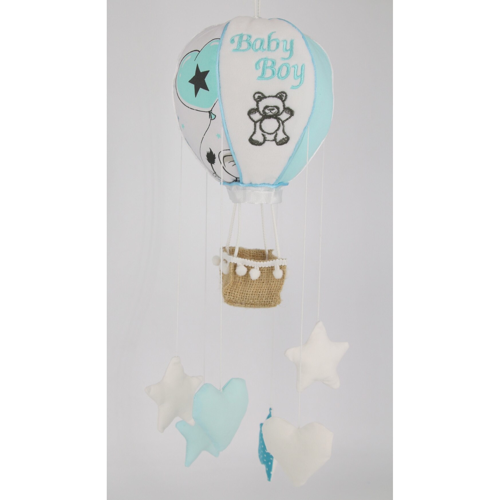 Carusel Balon Cu Aer Si Accesorii Decoratiune Camera Bebelusului Tematica Ursulet Multicolor Emag Ro