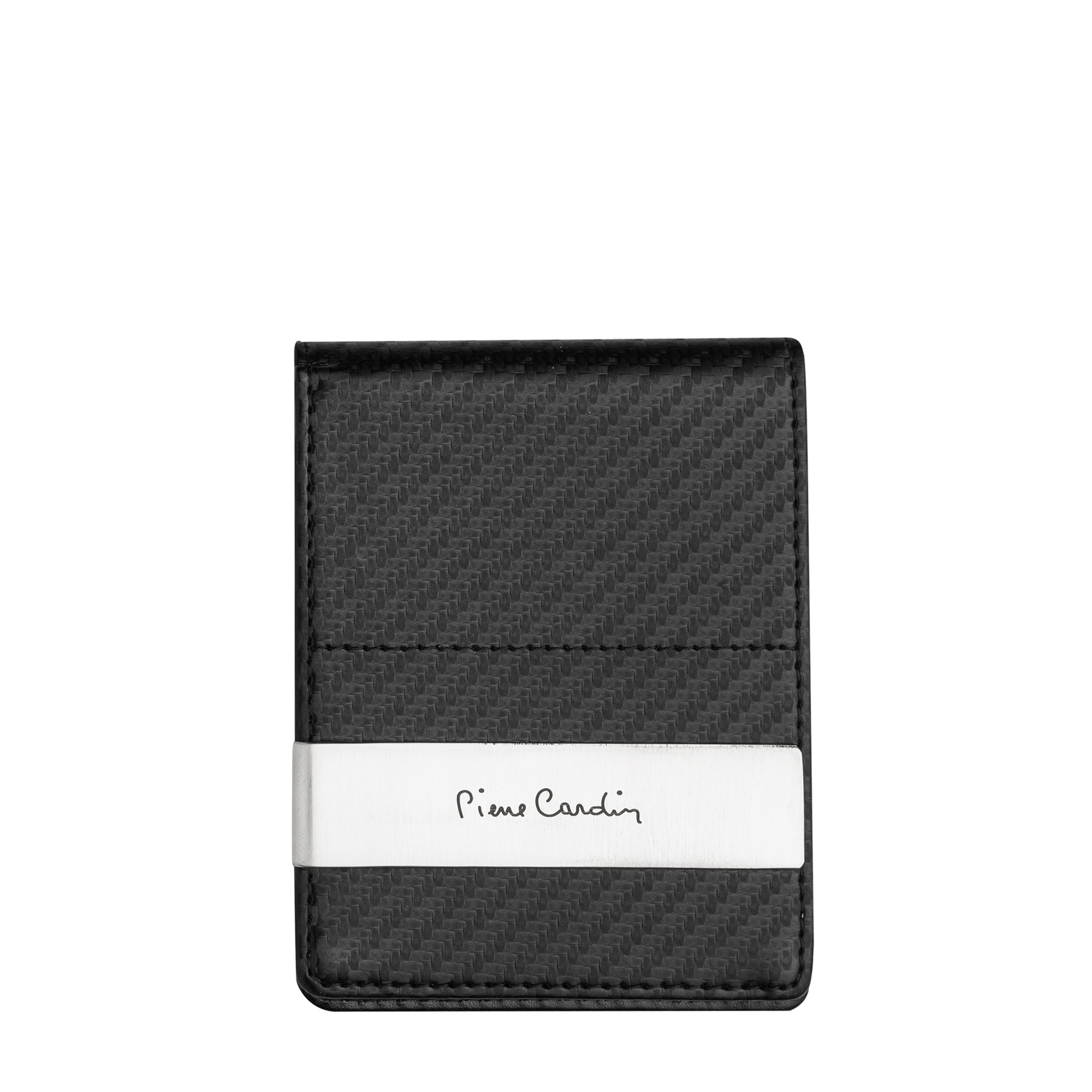 Suport carti de vizita cu clip de bani, Pierre Cardin,105x82x15cm