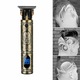 Aparat de tuns Conturare, Trimmer Modele Hair Styling Profesional, Gold, incarcare usb cu afisaj V-228 Telemag®