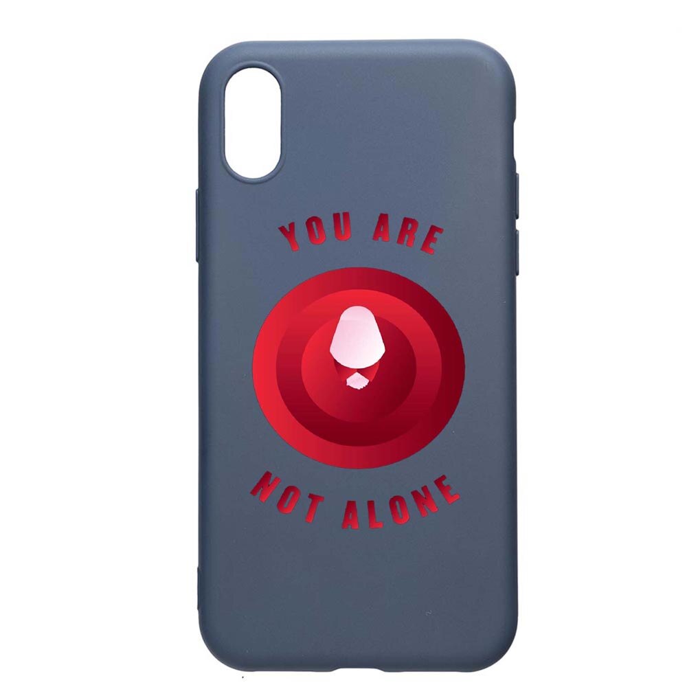 Husa Apple iPhone XR, The Handmaid's Tale, rezistenta la uzura, anti-alunecare, din silicon Premium, AlaskanBlue, AB284