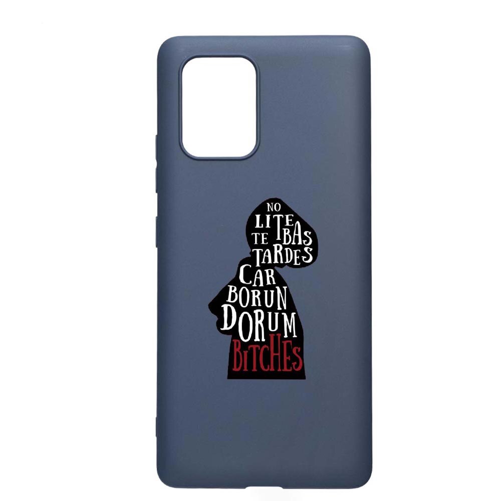 Husa Samsung Galaxy S10 Lite / A91, The Handmaid's Tale, rezistenta la uzura, anti-alunecare, din silicon Premium, AlaskanBlue, AB282