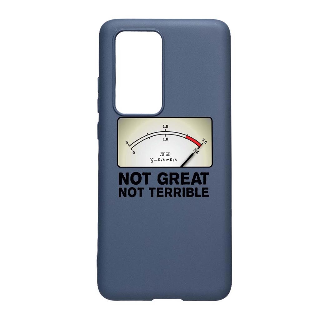 Husa Huawei P40, Chernobyl, rezistenta la uzura, anti-alunecare, din silicon Premium, AlaskanBlue, AB276