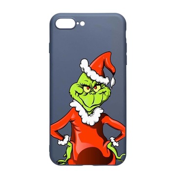 Husa Apple iPhone 8 Plus / 7 Plus, Xmas - Grinch, rezistenta la uzura, anti-alunecare, din silicon Premium, AlaskanBlue, AB322 Husa Apple iPhone 8 Plus / 7 Plus, Xmas - Grinch, rezistenta la uzura, anti-alunecare, din silicon Premium, AlaskanBlue, AB322