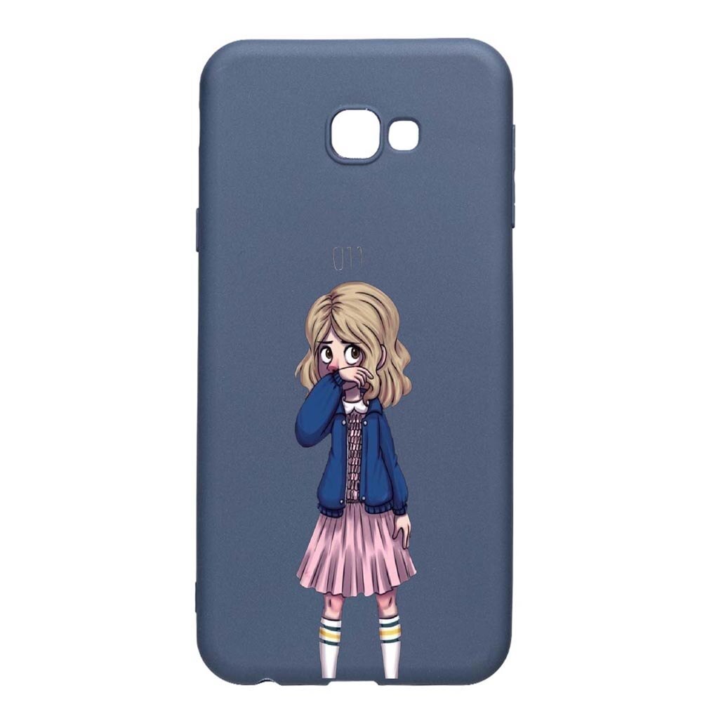 Husa Samsung Galaxy S9, Stranger Things, rezistenta la uzura, anti-alunecare, din silicon Premium, AlaskanBlue, AB371