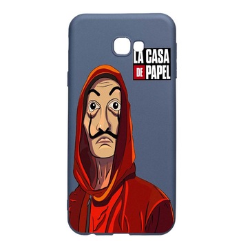 Husa Samsung Galaxy J4 Plus, La Casa De Papel, rezistenta la uzura, anti-alunecare, din silicon Premium, AlaskanBlue, AB389 Husa Samsung Galaxy J4 Plus, La Casa De Papel, rezistenta la uzura, anti-alunecare, din silicon Premium, AlaskanBlue, AB389