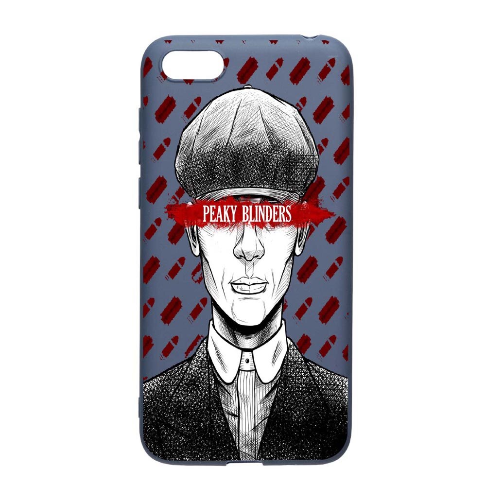 Husa Apple iPhone 6S / 6, Peaky Blinders, rezistenta la uzura, anti-alunecare, din silicon Premium, AlaskanBlue, AB380