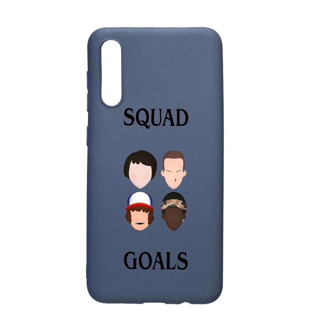 Husa Xiaomi Redmi 9A, Stranger Things, rezistenta la uzura, anti-alunecare, din silicon Premium, AlaskanBlue, AB374