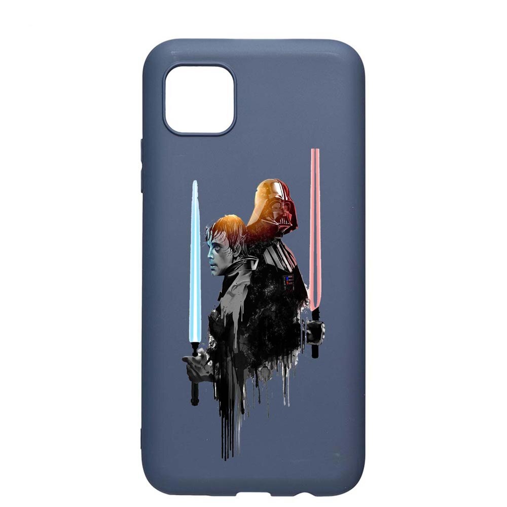 Husa Apple iPhone 11 Pro Max, Star Wars Darth Vader, rezistenta la uzura, anti-alunecare, din silicon Premium, AlaskanBlue, AB398