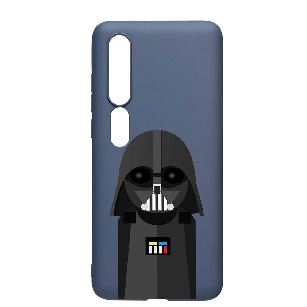 Husa Xiaomi Mi 10 / Mi 10 Pro, Star Wars Darth Vader, rezistenta la uzura, anti-alunecare, din silicon Premium, AlaskanBlue, AB405