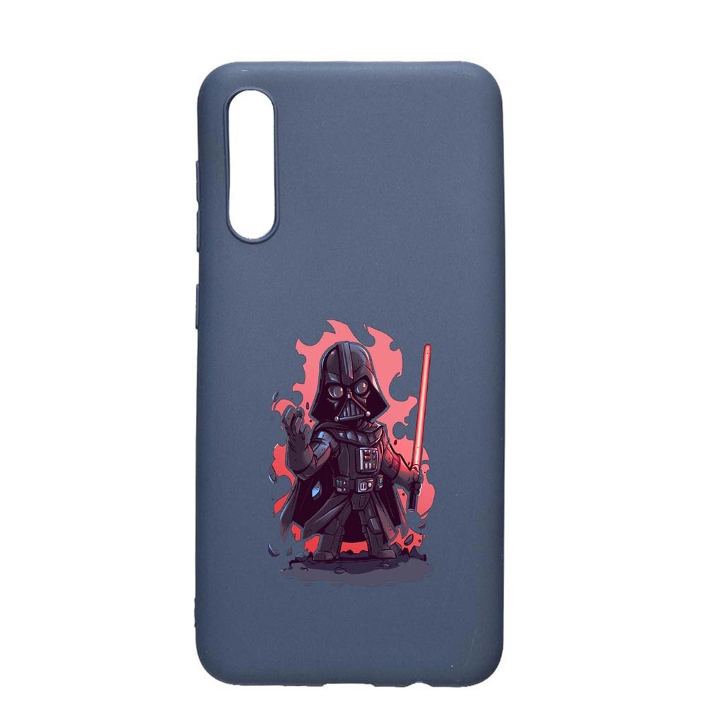 Husa Samsung Galaxy A70, Star Wars Darth Vader, rezistenta la uzura, anti-alunecare, din silicon Premium, AlaskanBlue, AB402