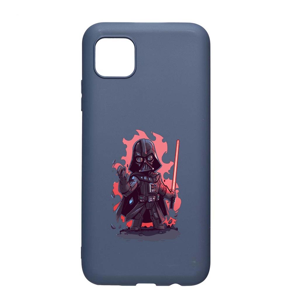 Husa Apple iPhone 11 Pro Max, Star Wars Darth Vader, rezistenta la uzura, anti-alunecare, din silicon Premium, AlaskanBlue, AB402