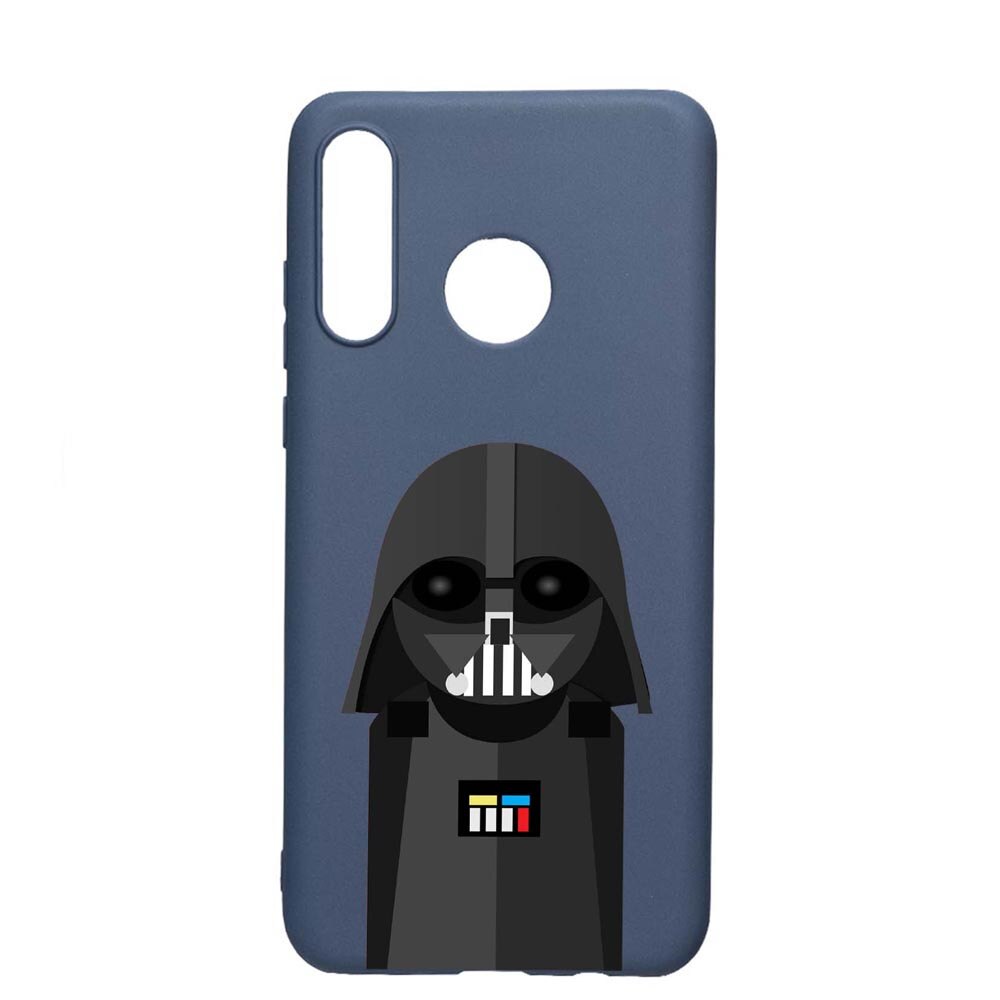Husa Huawei P30 Lite, Star Wars Darth Vader, rezistenta la uzura, anti-alunecare, din silicon Premium, AlaskanBlue, AB405