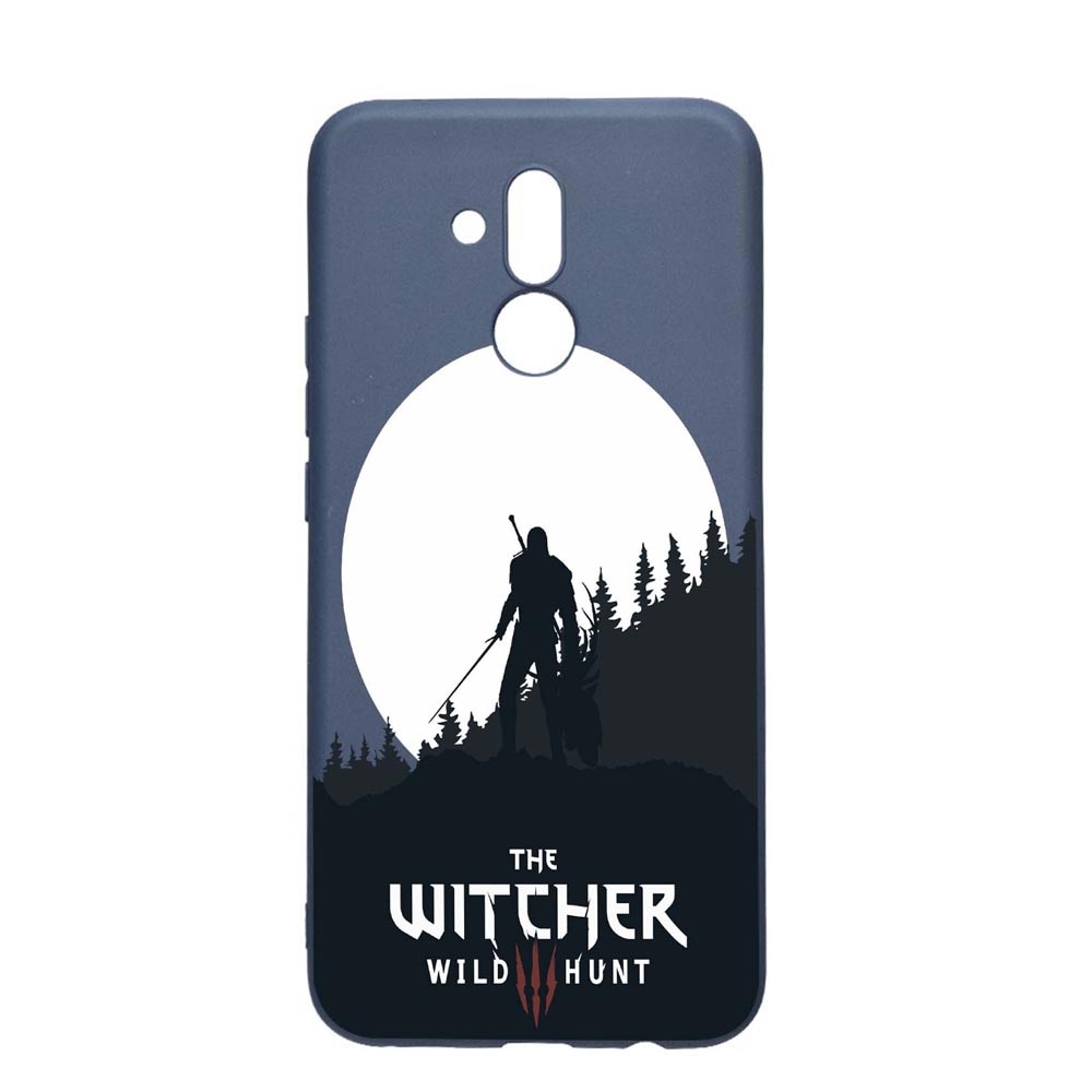Husa Huawei Mate 20 Lite, The Witcher, rezistenta la uzura, anti-alunecare, din silicon Premium, AlaskanBlue, AB427