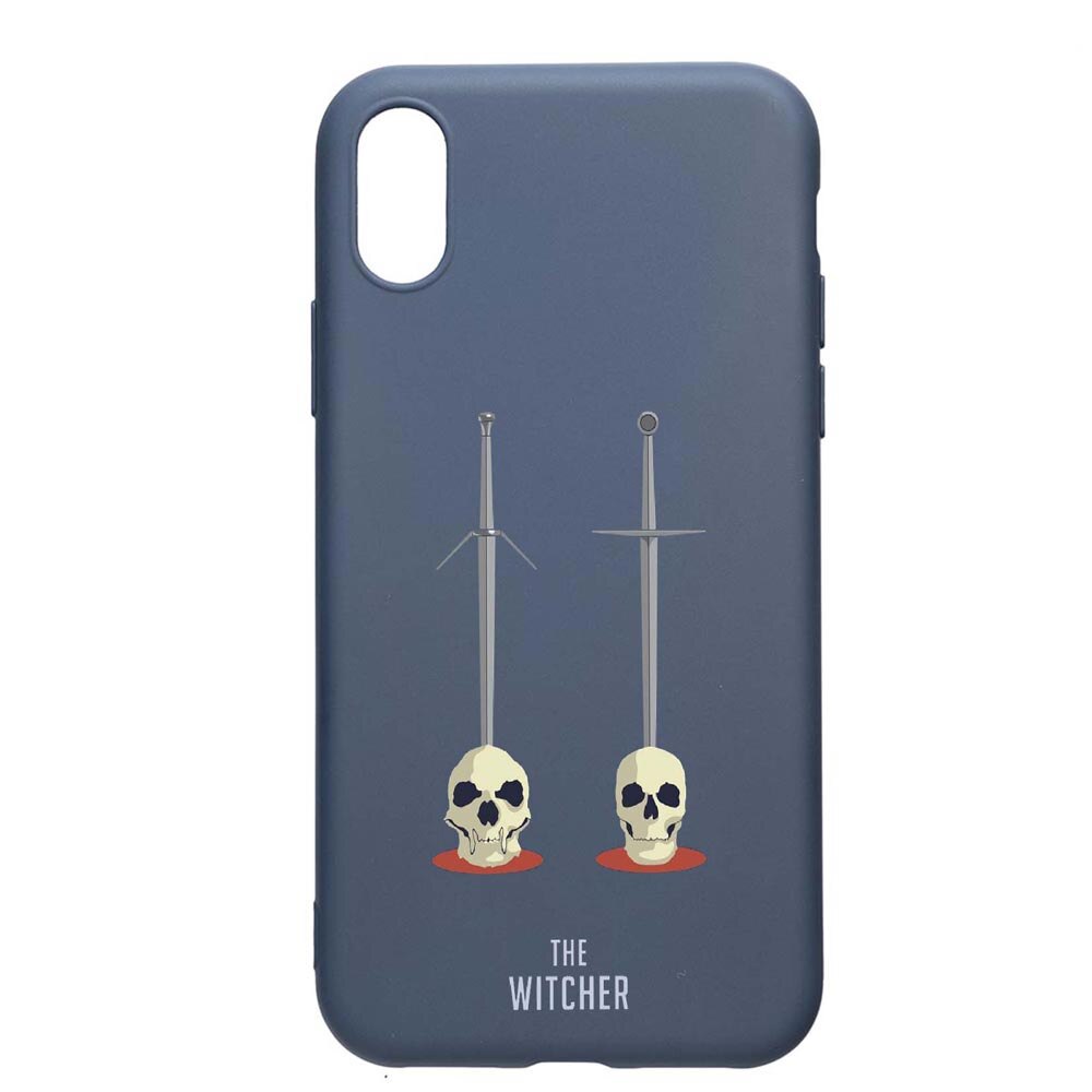 Husa Xiaomi Redmi 7A, The Witcher, rezistenta la uzura, anti-alunecare, din silicon Premium, AlaskanBlue, AB430