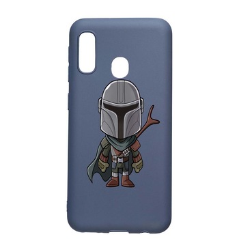 Husa Samsung Galaxy A20e, Star Wars The Mandalorian, rezistenta la uzura, anti-alunecare, din silicon Premium, AlaskanBlue, AB462 Husa Samsung Galaxy A20e, Star Wars The Mandalorian, rezistenta la uzura, anti-alunecare, din silicon Premium, AlaskanBlue, AB462