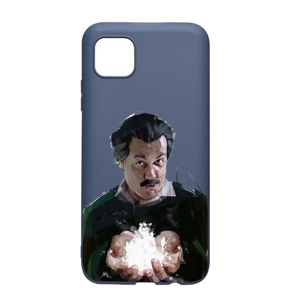Husa Apple iPhone 11 Pro Max, Narcos - Pablo Escobar, rezistenta la uzura, anti-alunecare, din silicon Premium, AlaskanBlue, AB446