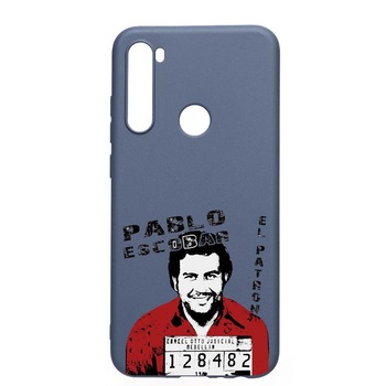 Husa Xiaomi Redmi Note 8T, Narcos, rezistenta la uzura, anti-alunecare, din silicon Premium, AlaskanBlue, AB444 Husa Xiaomi Redmi Note 8T, Narcos, rezistenta la uzura, anti-alunecare, din silicon Premium, AlaskanBlue, AB444