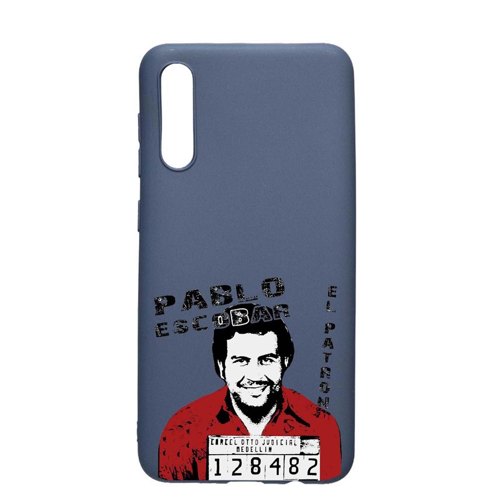 Husa Xiaomi Redmi 9A, Narcos, rezistenta la uzura, anti-alunecare, din silicon Premium, AlaskanBlue, AB444