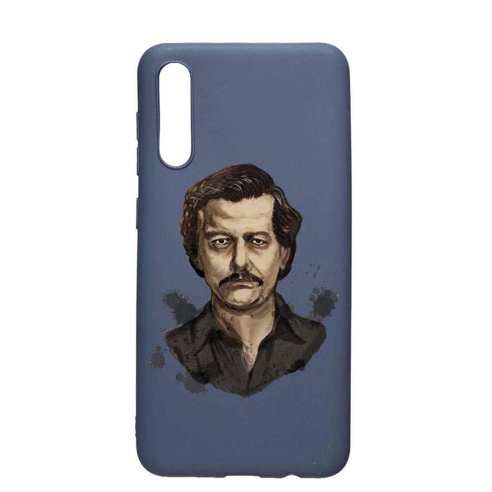 Husa Xiaomi Redmi 9A, Narcos Pablo Escobar, rezistenta la uzura, anti-alunecare, din silicon Premium, AlaskanBlue, AB445