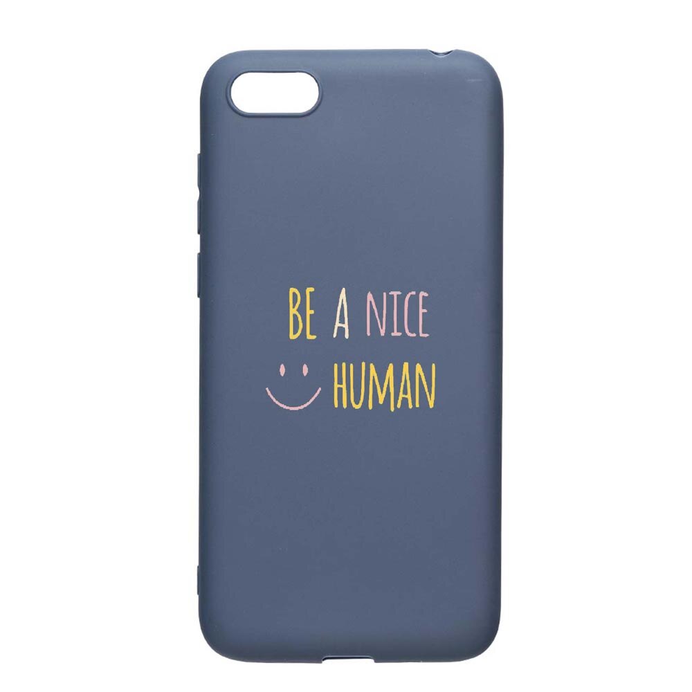 Husa Apple iPhone 6S / 6, Human, rezistenta la uzura, anti-alunecare, din silicon Premium, AlaskanBlue, AB480