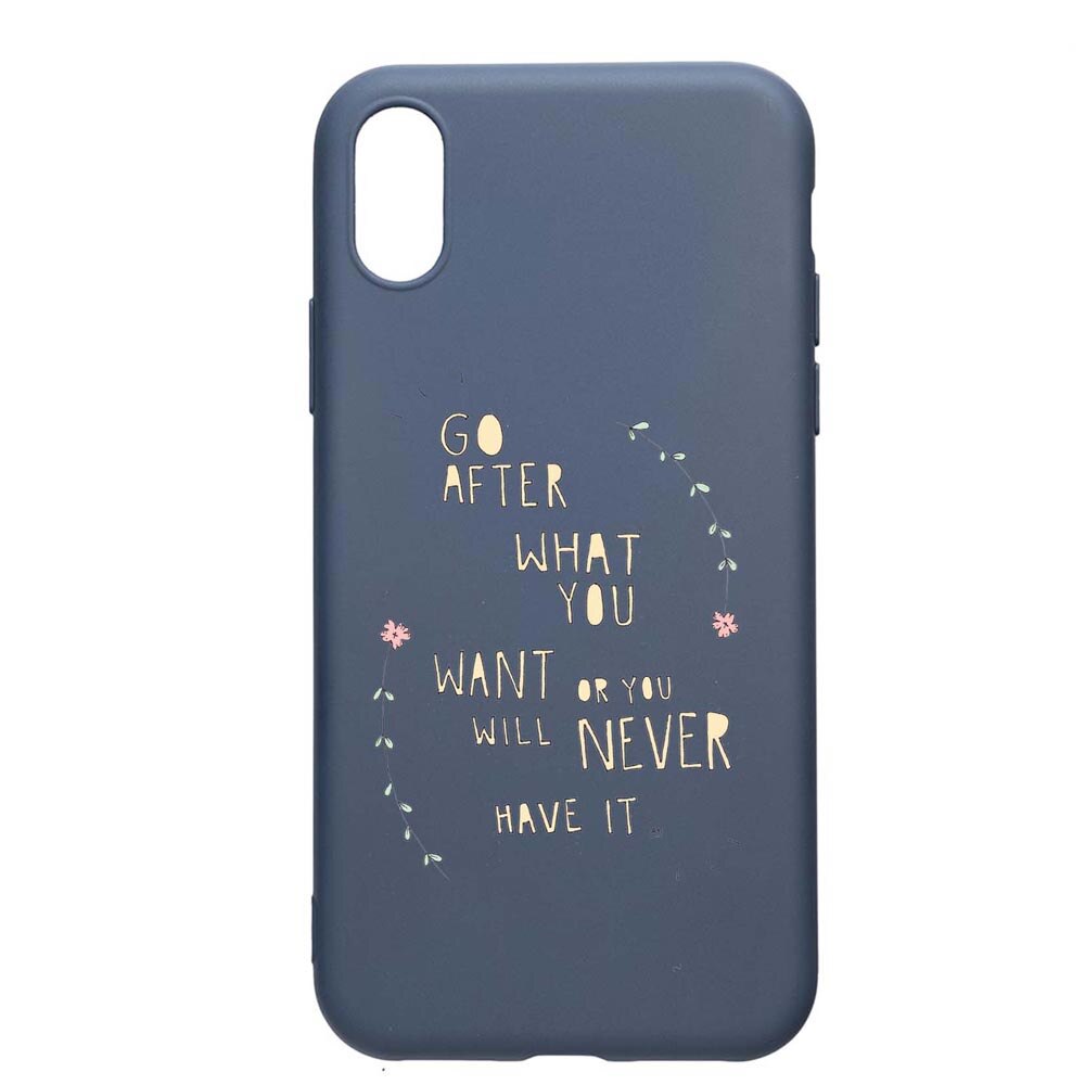Husa Apple iPhone XR, Be Positive, rezistenta la uzura, anti-alunecare, din silicon Premium, AlaskanBlue, AB483