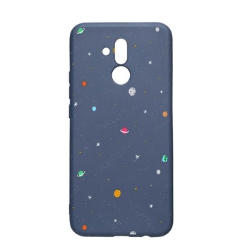 Husa Huawei Mate 20 Lite, Universe, rezistenta la uzura, anti-alunecare, din silicon Premium, AlaskanBlue, AB470 Husa Huawei Mate 20 Lite, Universe, rezistenta la uzura, anti-alunecare, din silicon Premium, AlaskanBlue, AB470