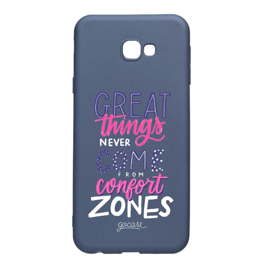 Husa Samsung Galaxy S9, Great Things, rezistenta la uzura, anti-alunecare, din silicon Premium, AlaskanBlue, AB486