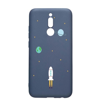 Husa Xiaomi Redmi 8, Universe, Spacecraft, rezistenta la uzura, anti-alunecare, din silicon Premium, AlaskanBlue, AB471 Husa Xiaomi Redmi 8, Universe, Spacecraft, rezistenta la uzura, anti-alunecare, din silicon Premium, AlaskanBlue, AB471