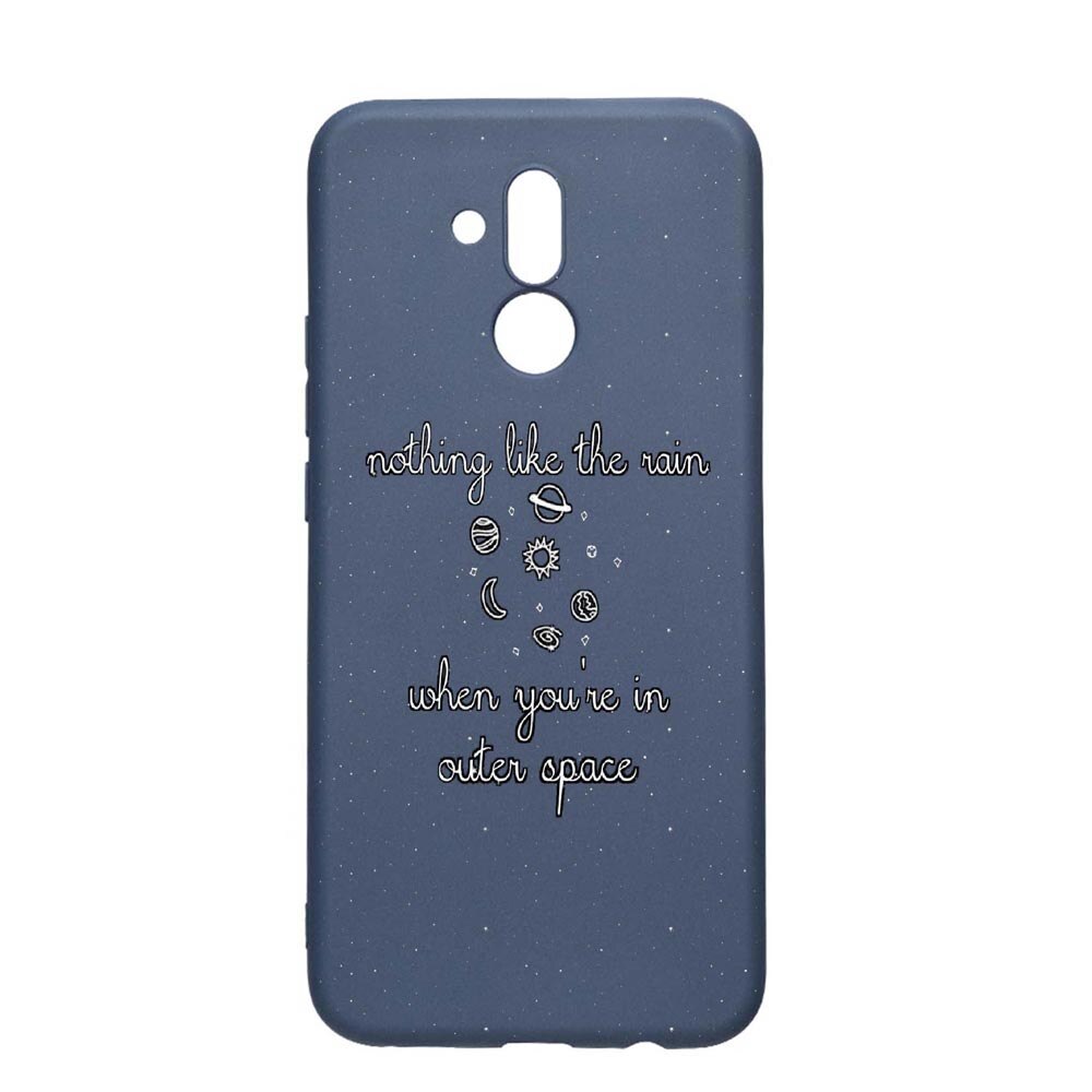 Husa Huawei Mate 20 Lite, Universe, rezistenta la uzura, anti-alunecare, din silicon Premium, AlaskanBlue, AB475