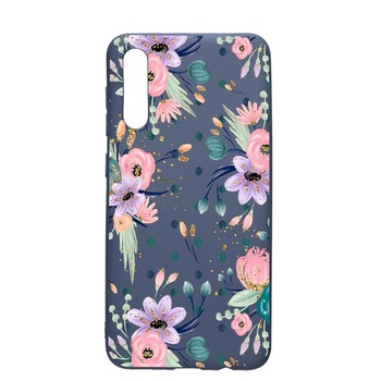 Husa Samsung Galaxy A70, Spring Flowers, rezistenta la uzura, anti-alunecare, din silicon Premium, AlaskanBlue, AB495 Husa Samsung Galaxy A70, Spring Flowers, rezistenta la uzura, anti-alunecare, din silicon Premium, AlaskanBlue, AB495