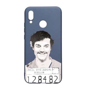Husa Huawei P Smart 2019, Narcos Pablo Escobar, rezistenta la uzura, anti-alunecare, din silicon Premium, AlaskanBlue, AB443 Husa Huawei P Smart 2019, Narcos Pablo Escobar, rezistenta la uzura, anti-alunecare, din silicon Premium, AlaskanBlue, AB443