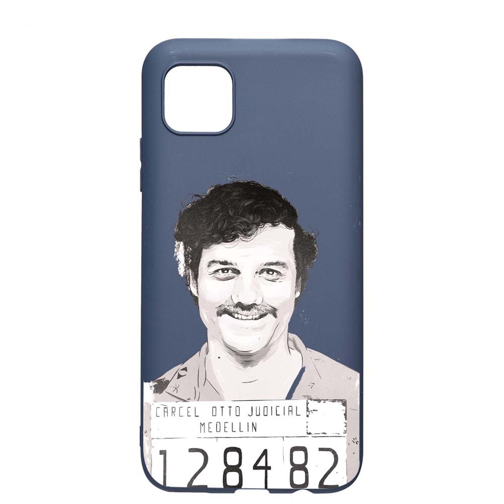 Husa Apple iPhone 11 Pro Max, Narcos Pablo Escobar, rezistenta la uzura, anti-alunecare, din silicon Premium, AlaskanBlue, AB443