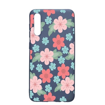 Husa Samsung Galaxy A70, Pastel colors - Flowers, rezistenta la uzura, anti-alunecare, din silicon Premium, AlaskanBlue, AB515 Husa Samsung Galaxy A70, Pastel colors - Flowers, rezistenta la uzura, anti-alunecare, din silicon Premium, AlaskanBlue, AB515