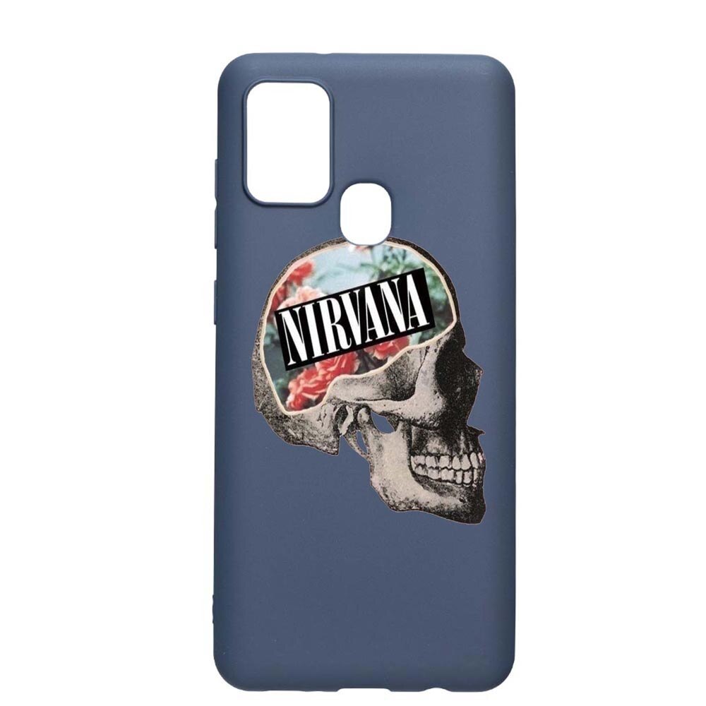 Husa Samsung Galaxy A21s, Nirvana, rezistenta la uzura, anti-alunecare, din silicon Premium, AlaskanBlue, AB535