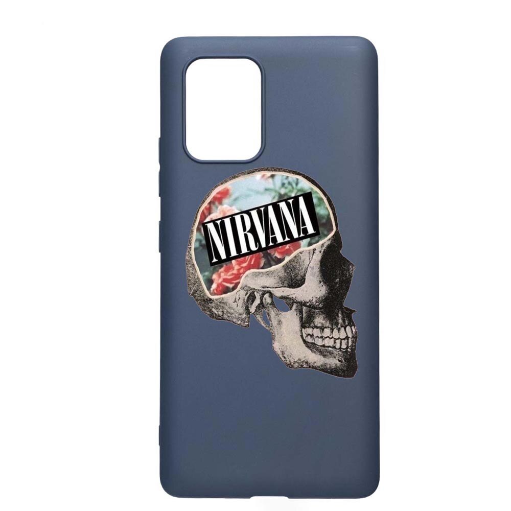 Husa Samsung Galaxy A71, Nirvana, rezistenta la uzura, anti-alunecare, din silicon Premium, AlaskanBlue, AB535