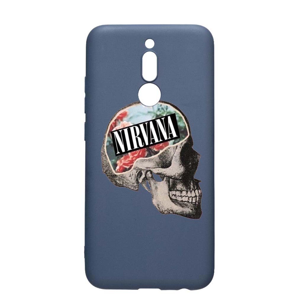 Husa Xiaomi Redmi 8, Nirvana, rezistenta la uzura, anti-alunecare, din silicon Premium, AlaskanBlue, AB535