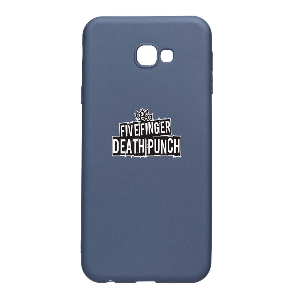 Husa Samsung Galaxy S9, Five finger death punch, rezistenta la uzura, anti-alunecare, din silicon Premium, AlaskanBlue, AB536